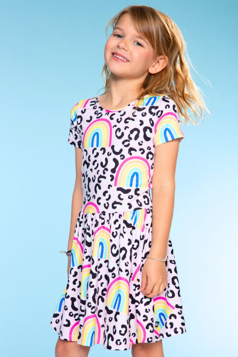 Simply Soft Short Sleeve Be Happy Dress