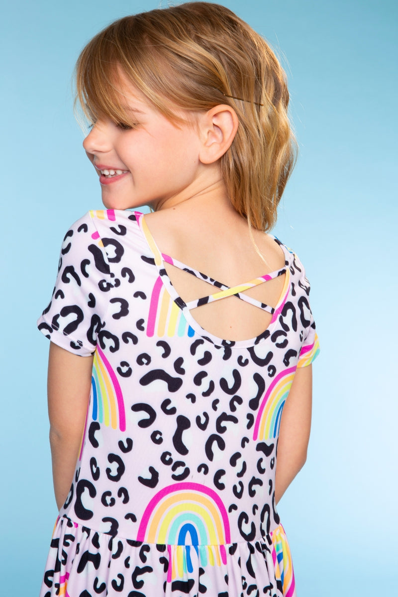 Simply Soft Short Sleeve Be Happy Dress