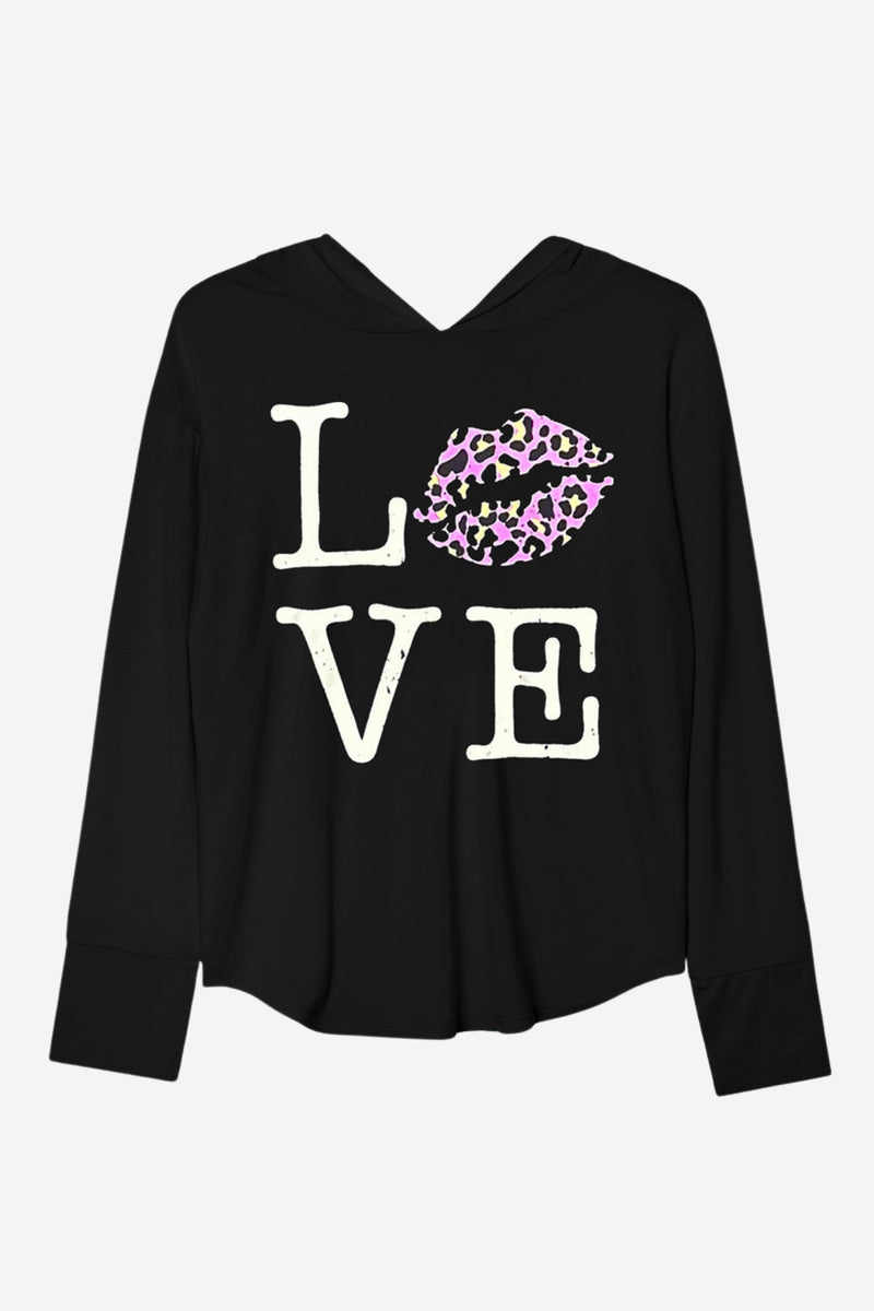 Modal Knit Hoodie Pullover W/Thumbholes