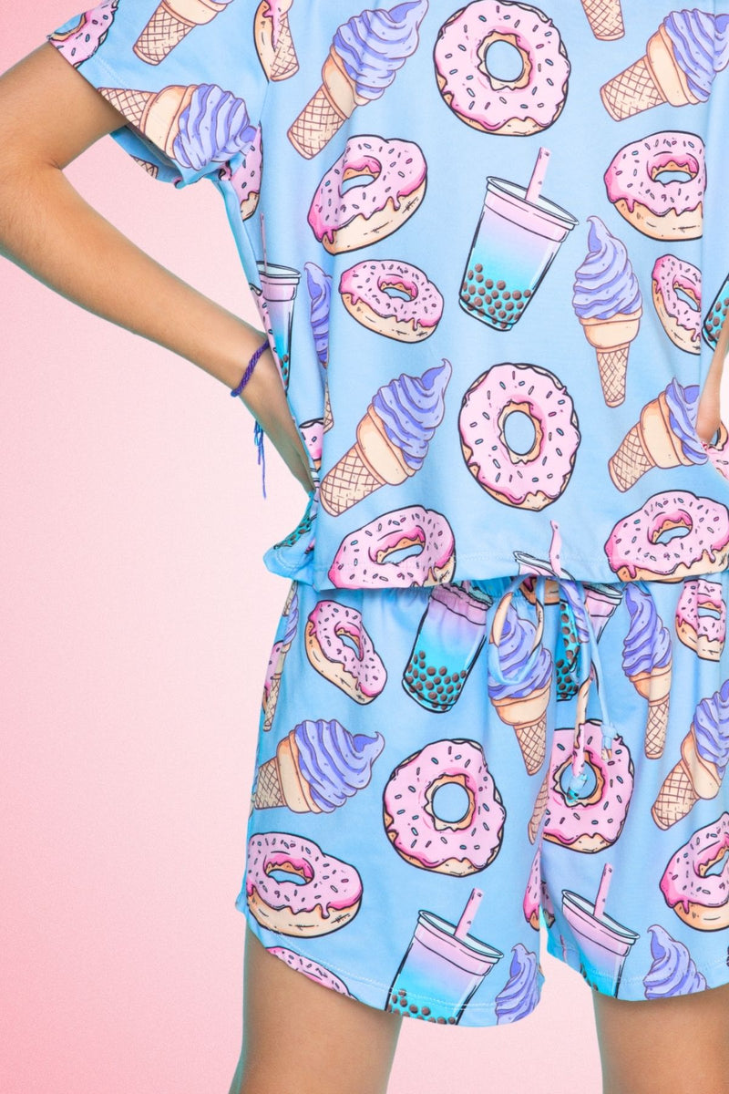 Simply Soft Easy Tee & Dolphin Short