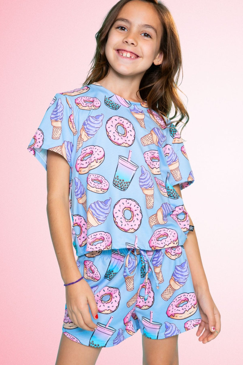 Simply Soft Easy Tee & Dolphin Short