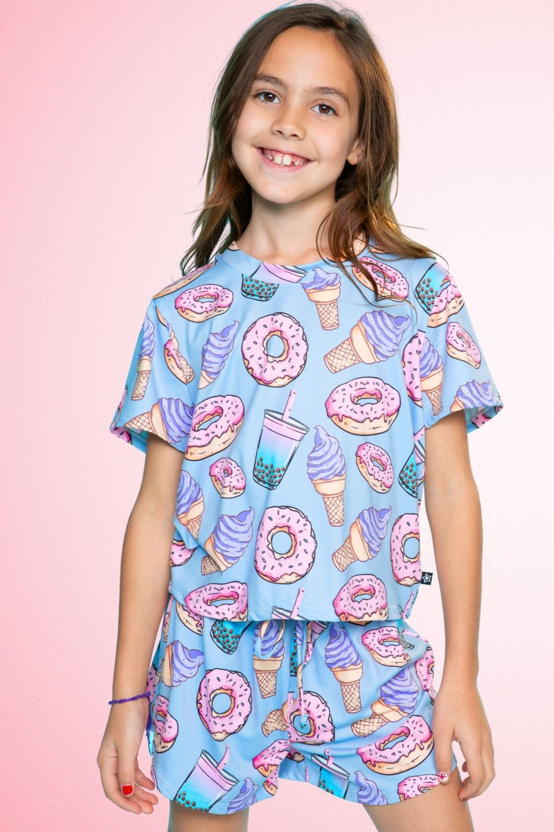 Simply Soft Easy Tee & Dolphin Short