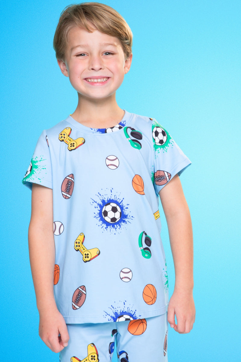 Simply Soft Short Sleeve Tee & Lounge Short