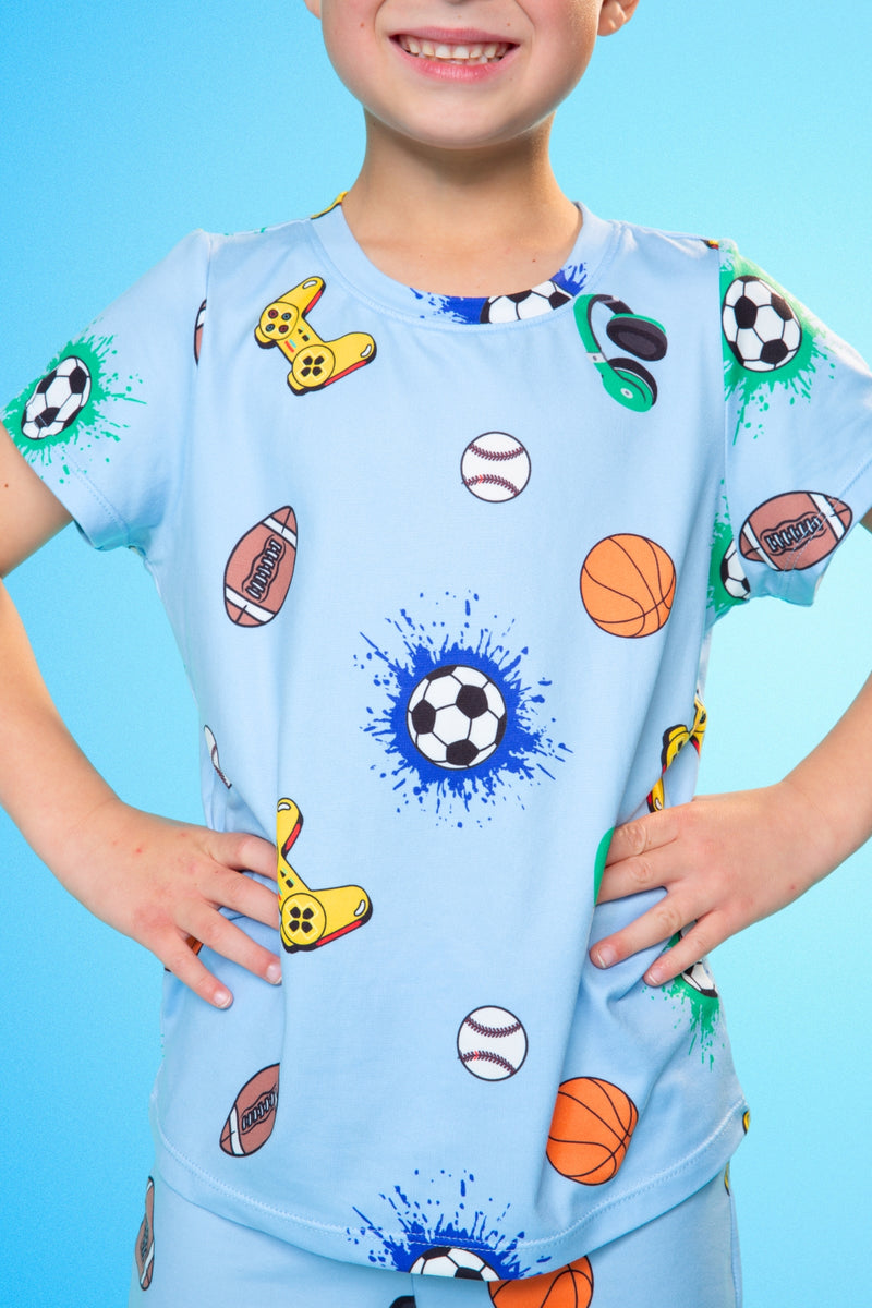 Simply Soft Short Sleeve Tee & Lounge Short