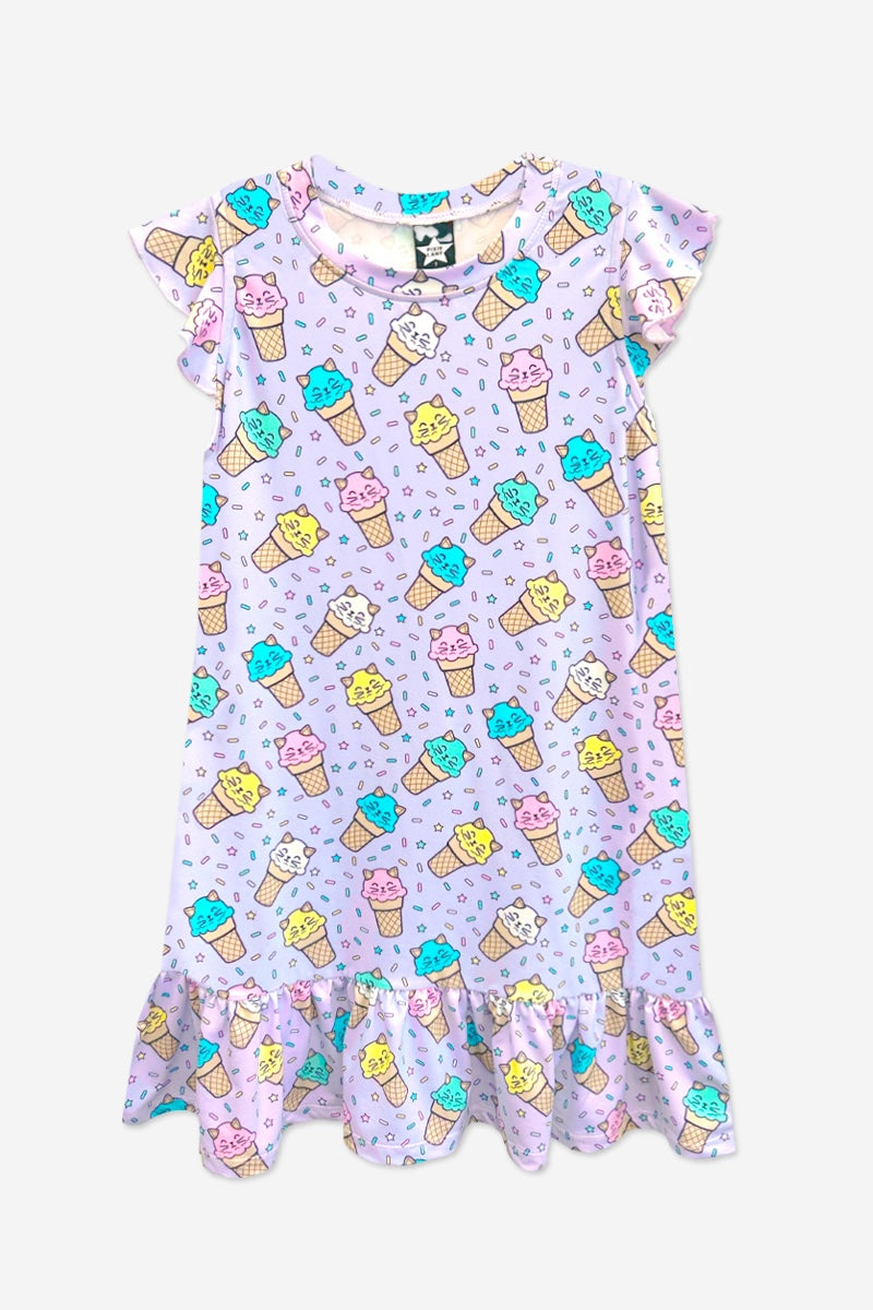 Simply Soft Flutter Sleeve Nightgown