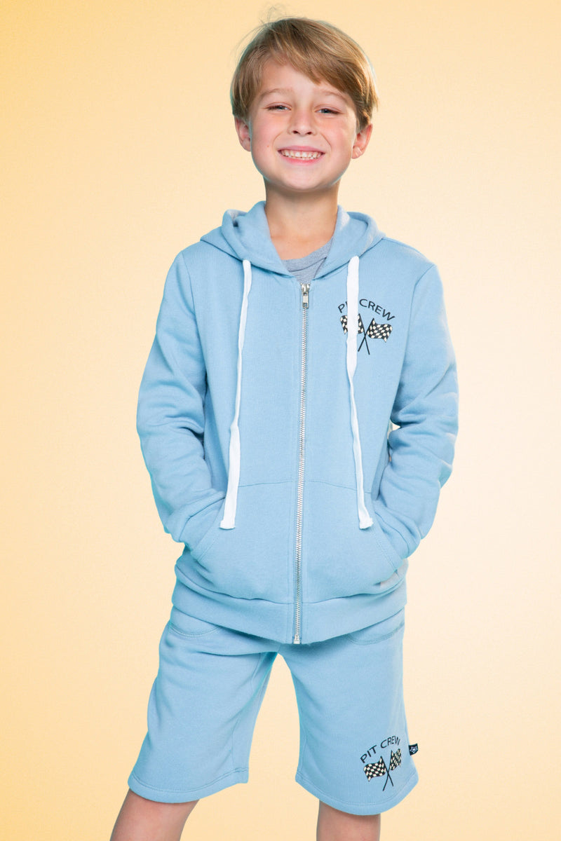 Cotton Soft French Terry Zip Hoodie