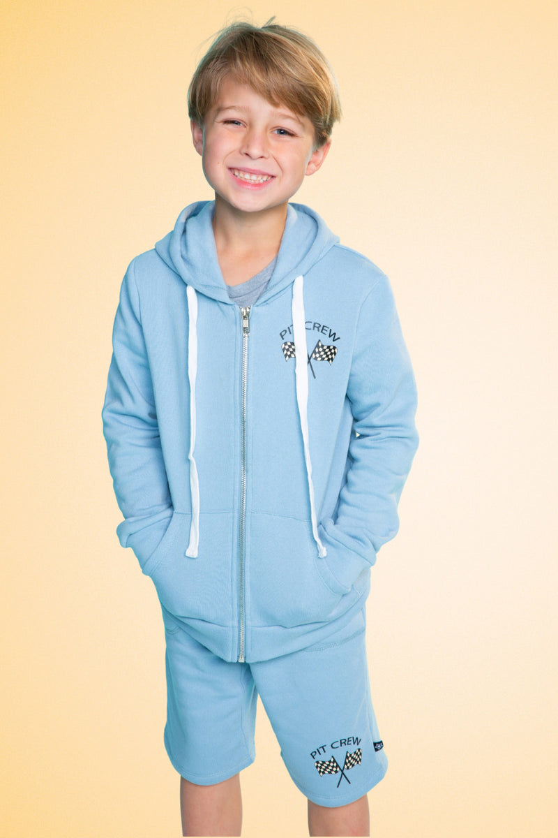 Cotton Soft French Terry Zip Hoodie