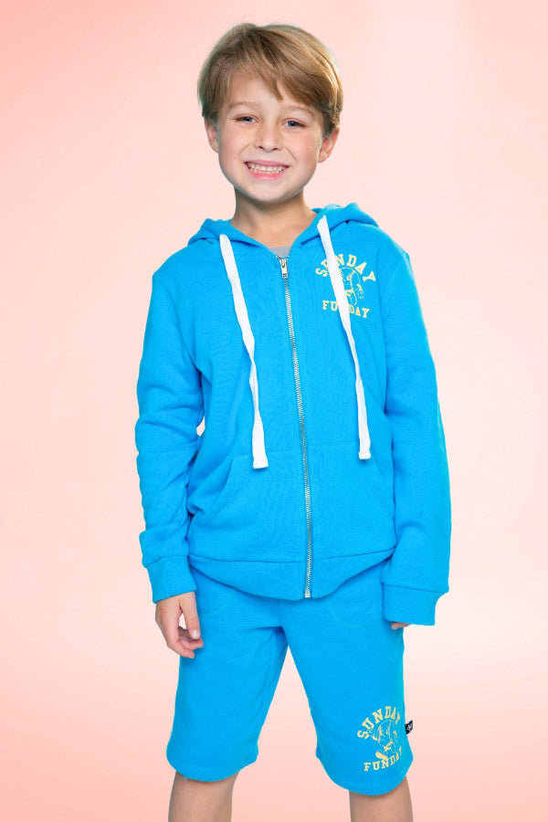 Cotton Soft French Terry Zip Hoodie