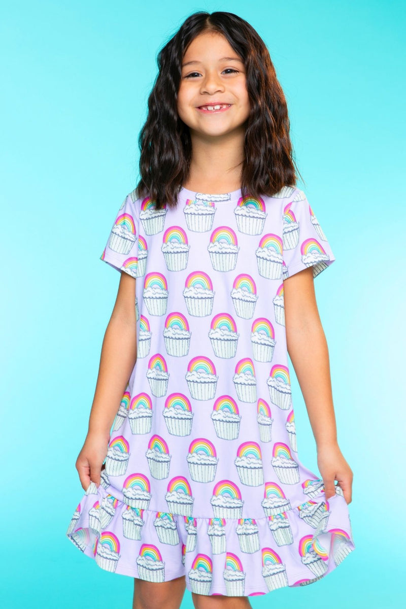 Simply Soft Short Sleeve Ruffle Nightgown