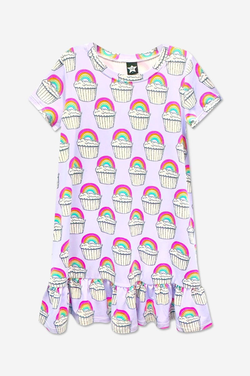 Simply Soft Short Sleeve Ruffle Nightgown