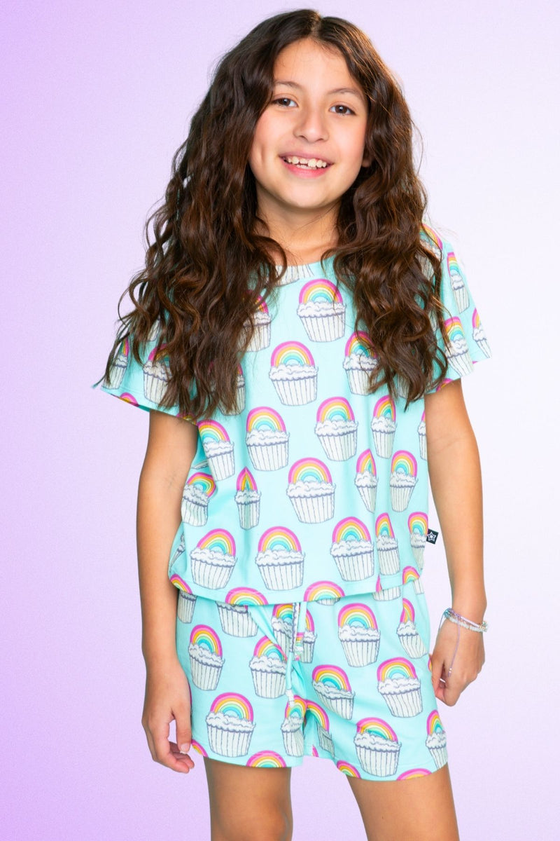 Simply Soft Easy Tee & Dolphin Short