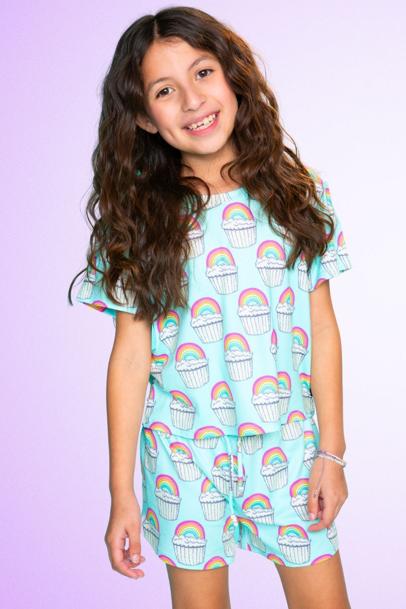 Simply Soft Easy Tee & Dolphin Short