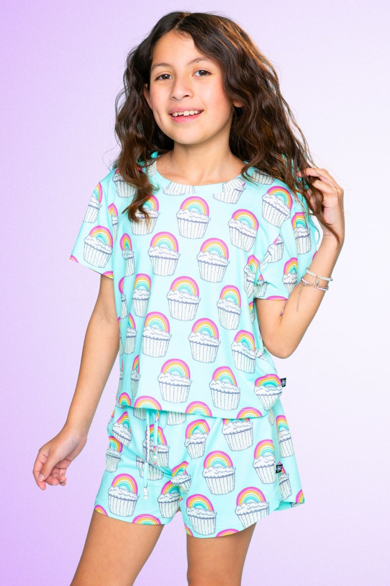 Simply Soft Easy Tee & Dolphin Short