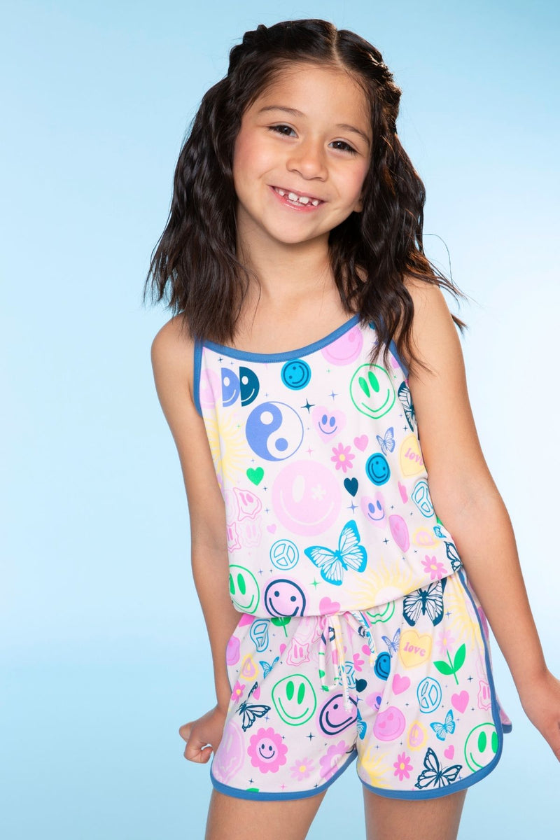 Simply Soft Strappy Short Romper