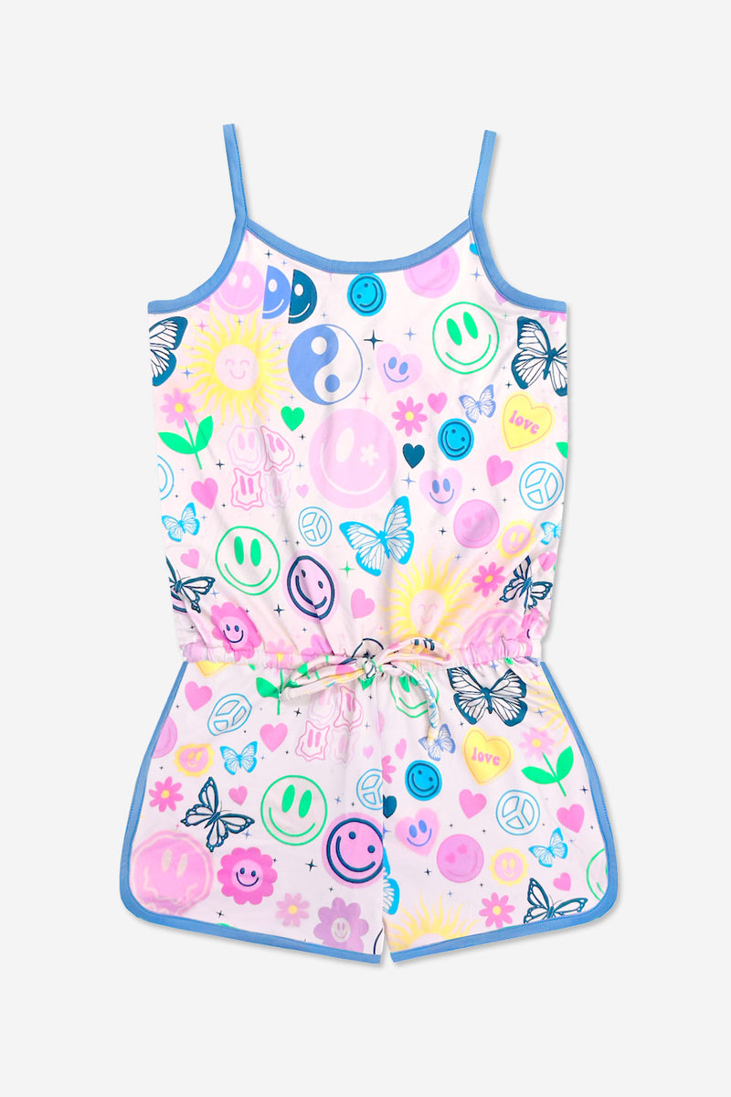 Simply Soft Strappy Short Romper