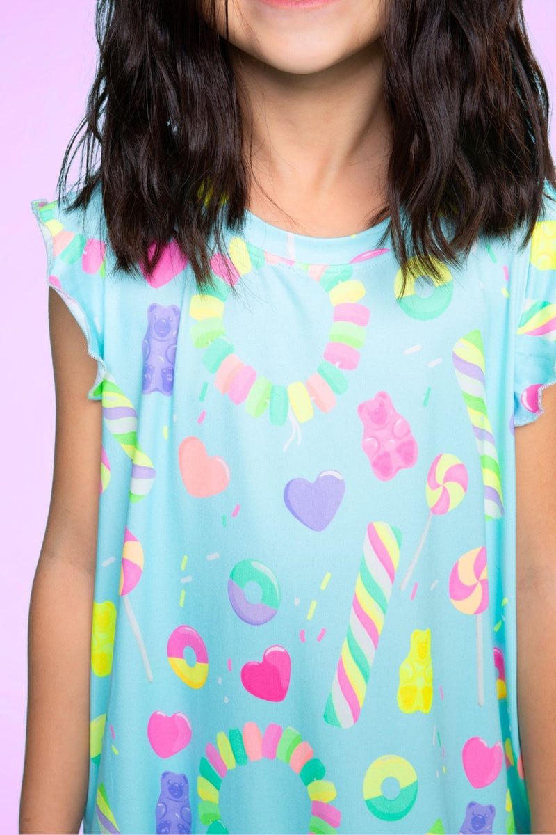 Simply Soft Flutter Sleeve Nightgown