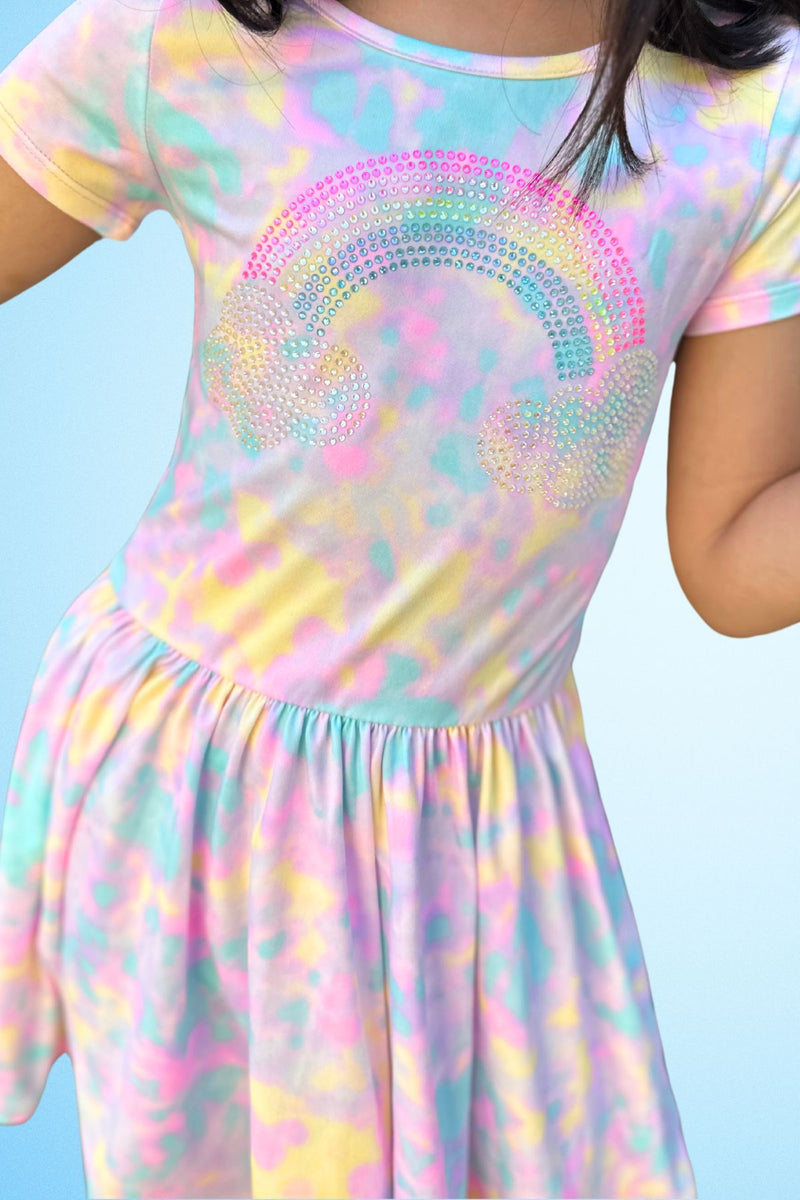 Simply Soft Short Sleeve Scoop Back Be Happy Dress