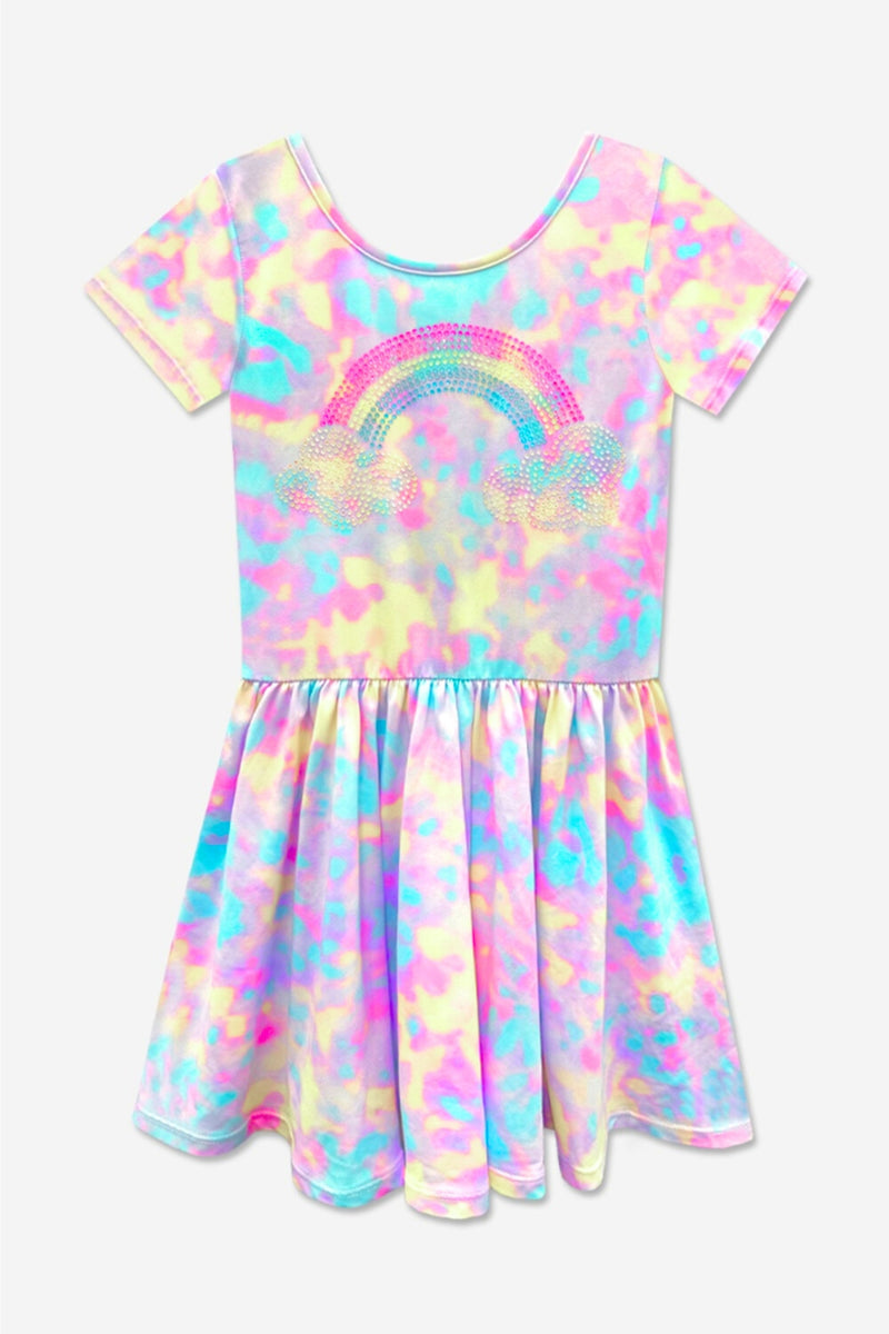 Simply Soft Short Sleeve Scoop Back Be Happy Dress