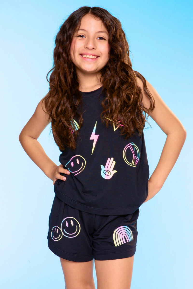 Simply Soft Tank & Dolphin Short Set