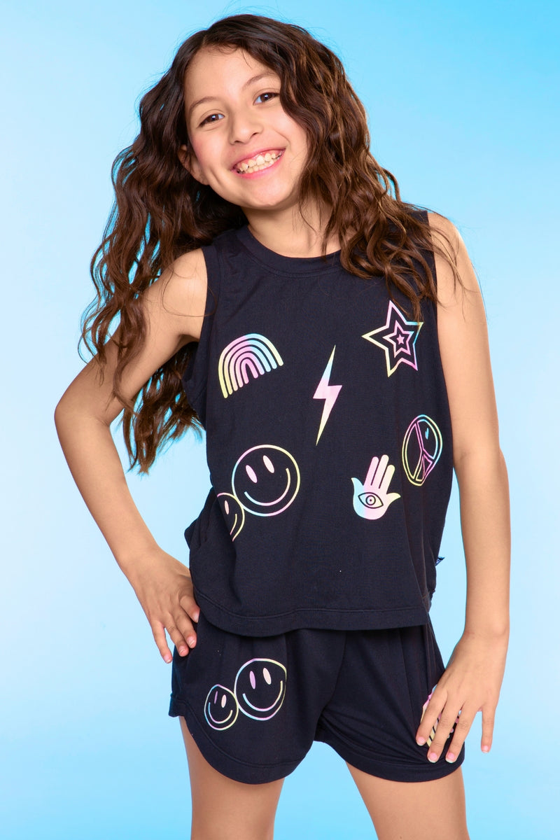 Simply Soft Tank & Dolphin Short Set