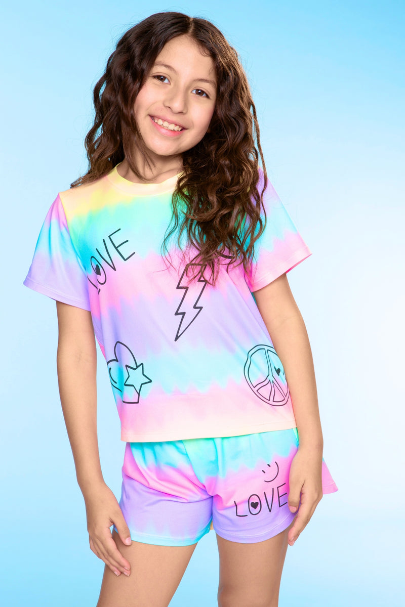 Simply Soft Easy Tee & Dolphin Short Set