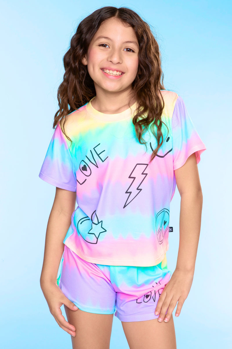 Simply Soft Easy Tee & Dolphin Short Set