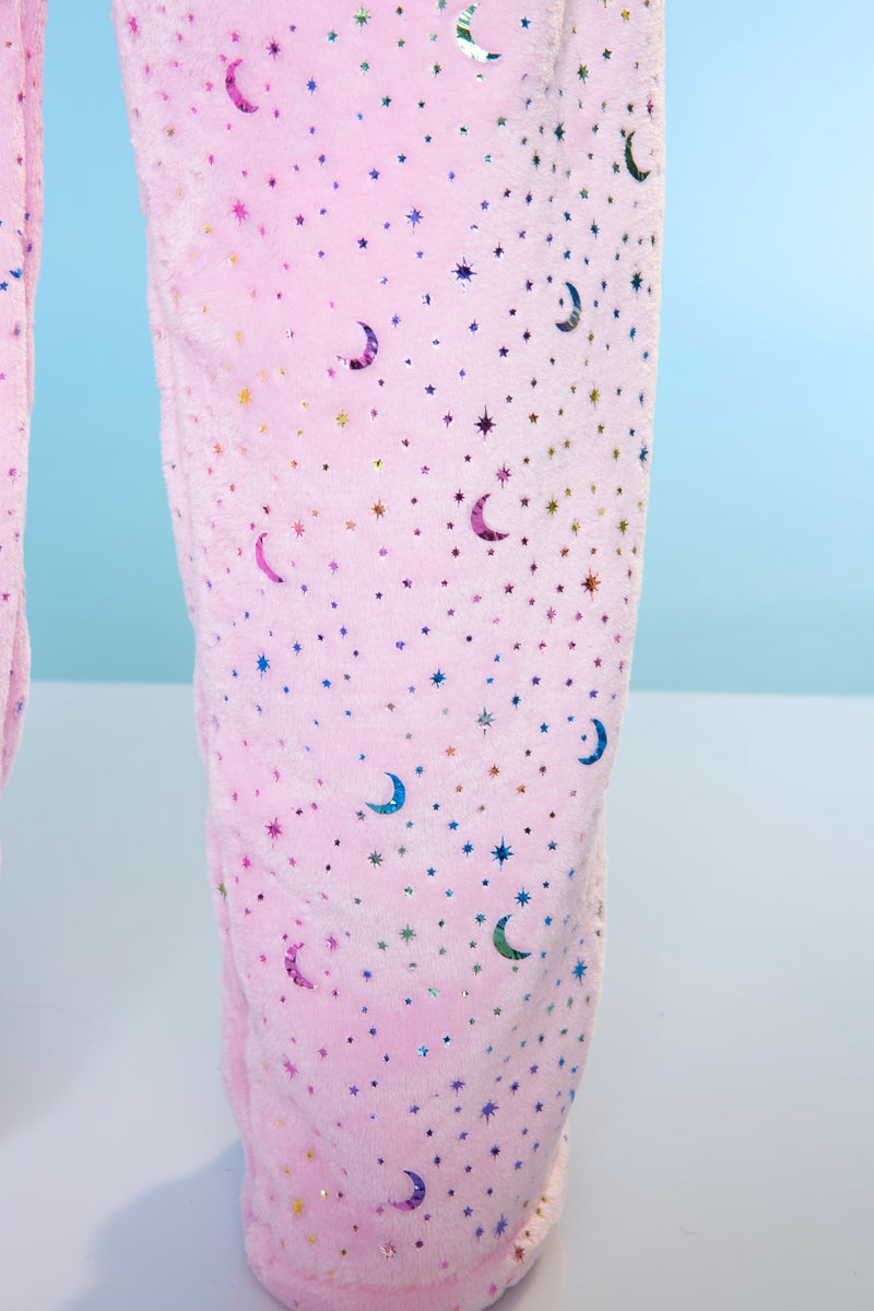 Fuzzy Plush Karate Pant