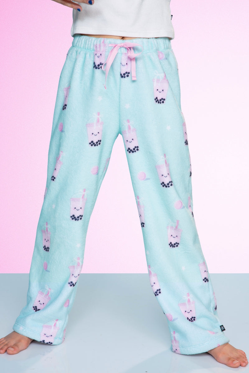 Fuzzy Plush Karate Pant