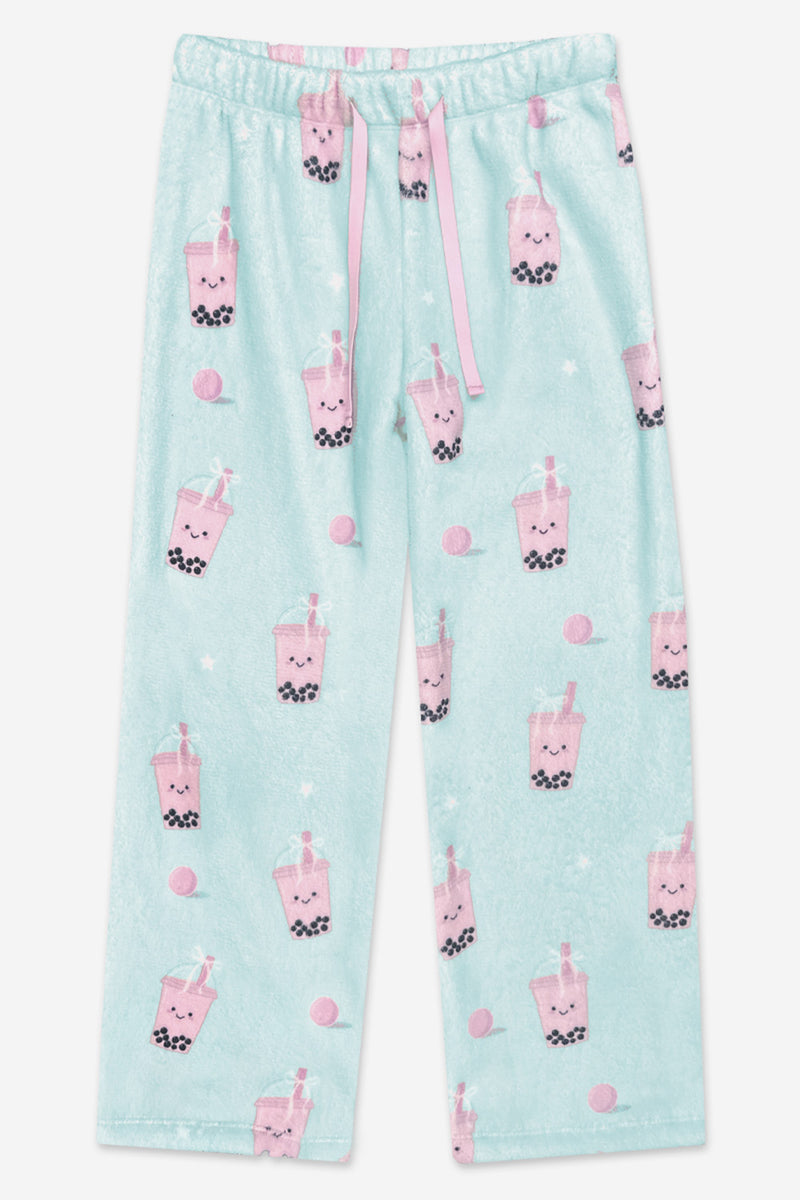 Fuzzy Plush Karate Pant