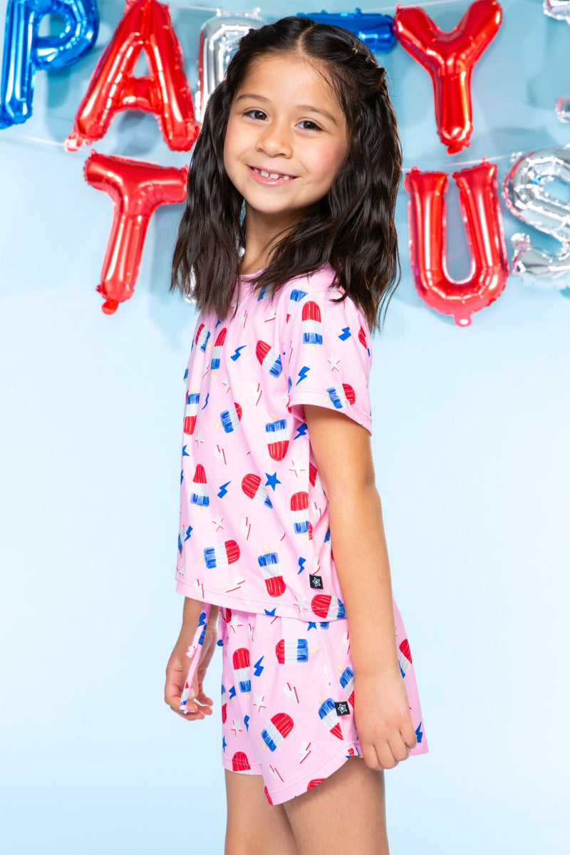 Simply Soft Easy Tee & Dolphin Short