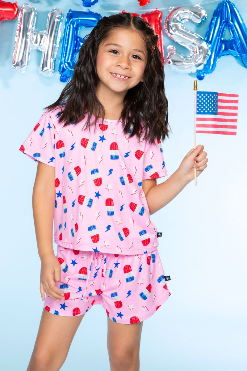 Simply Soft Easy Tee & Dolphin Short