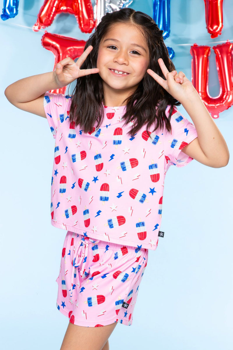 Simply Soft Easy Tee & Dolphin Short