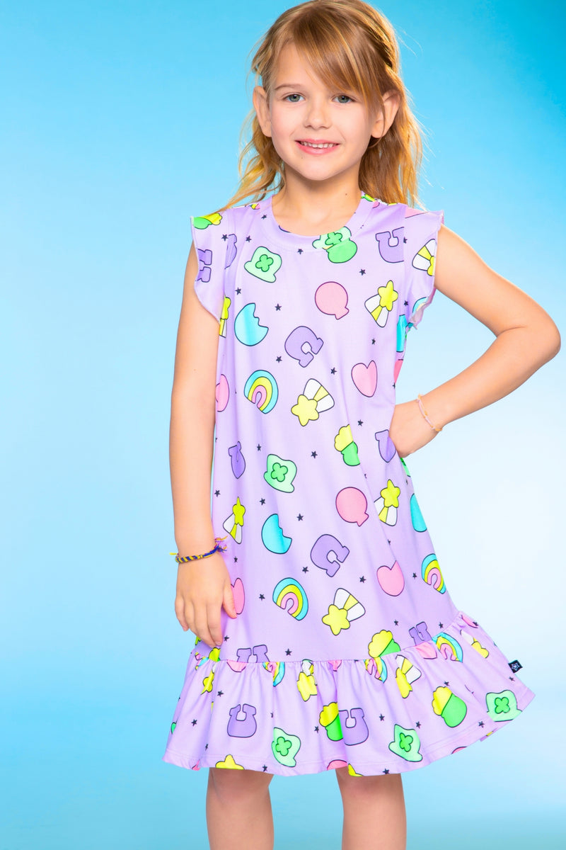 Simply Soft Flutter Sleeve Nightgown