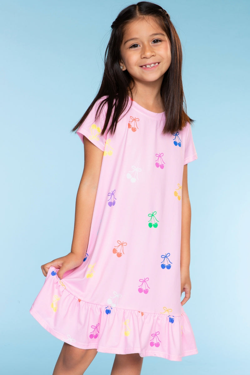 Simply Soft Short Sleeve Ruffle Nightgown
