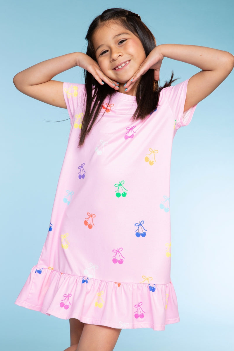 Simply Soft Short Sleeve Ruffle Nightgown