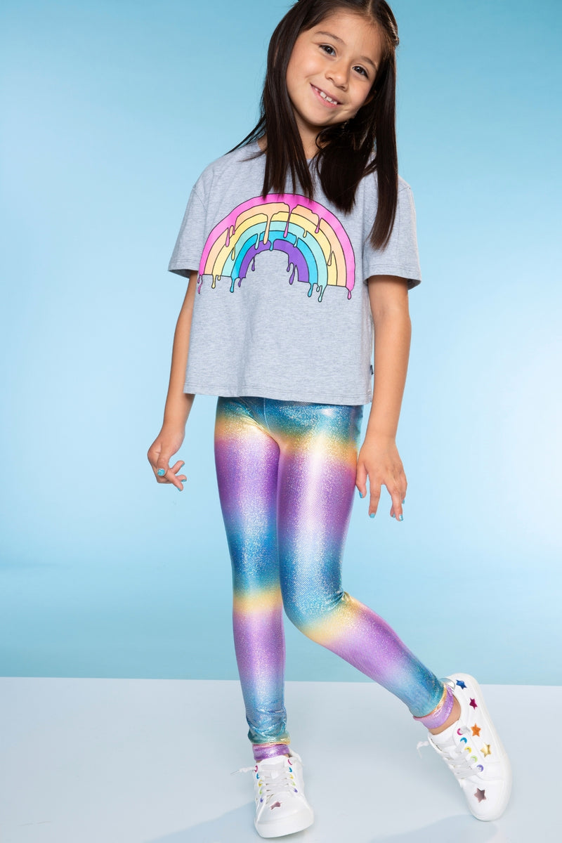 Glitter Foil High Shine Legging