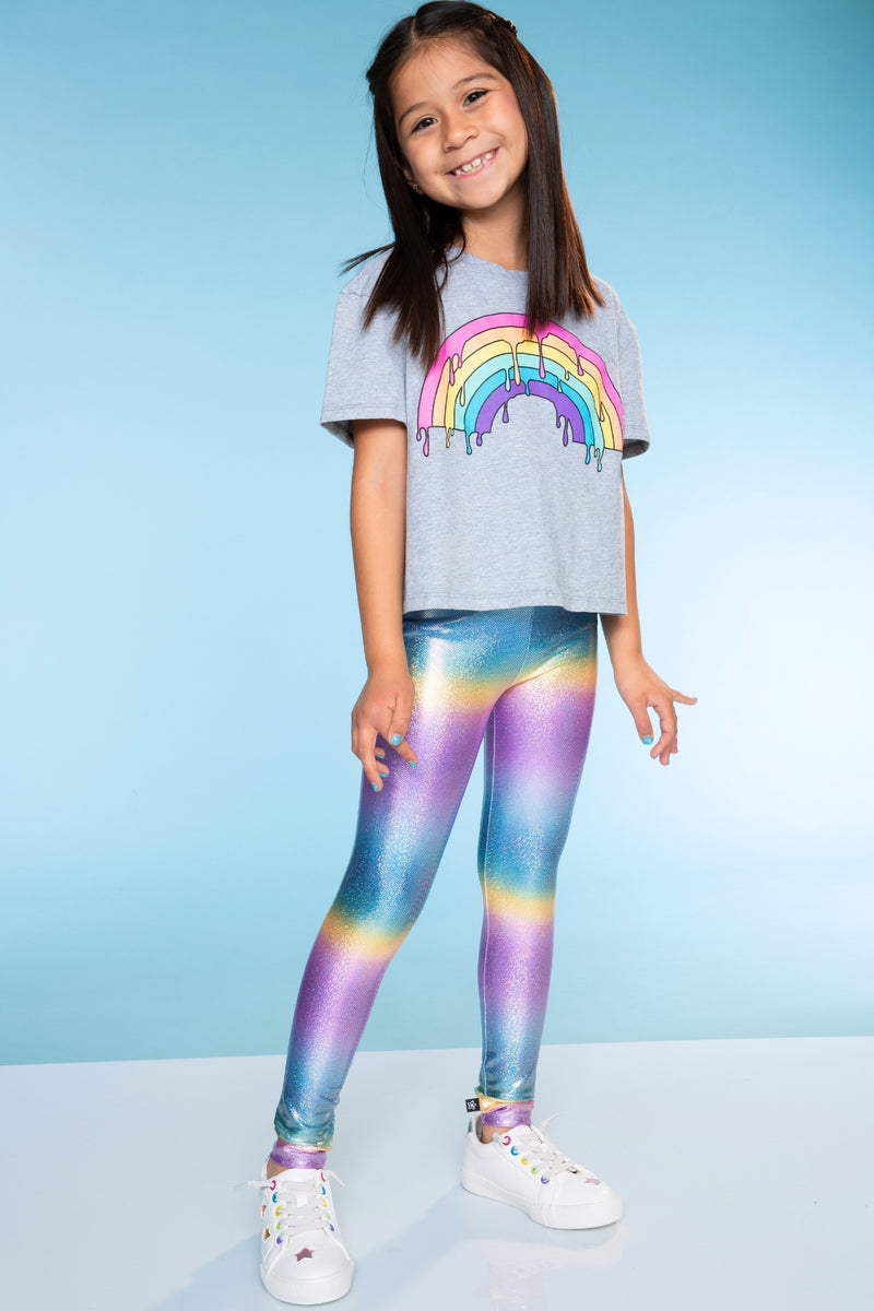 Glitter Foil High Shine Legging