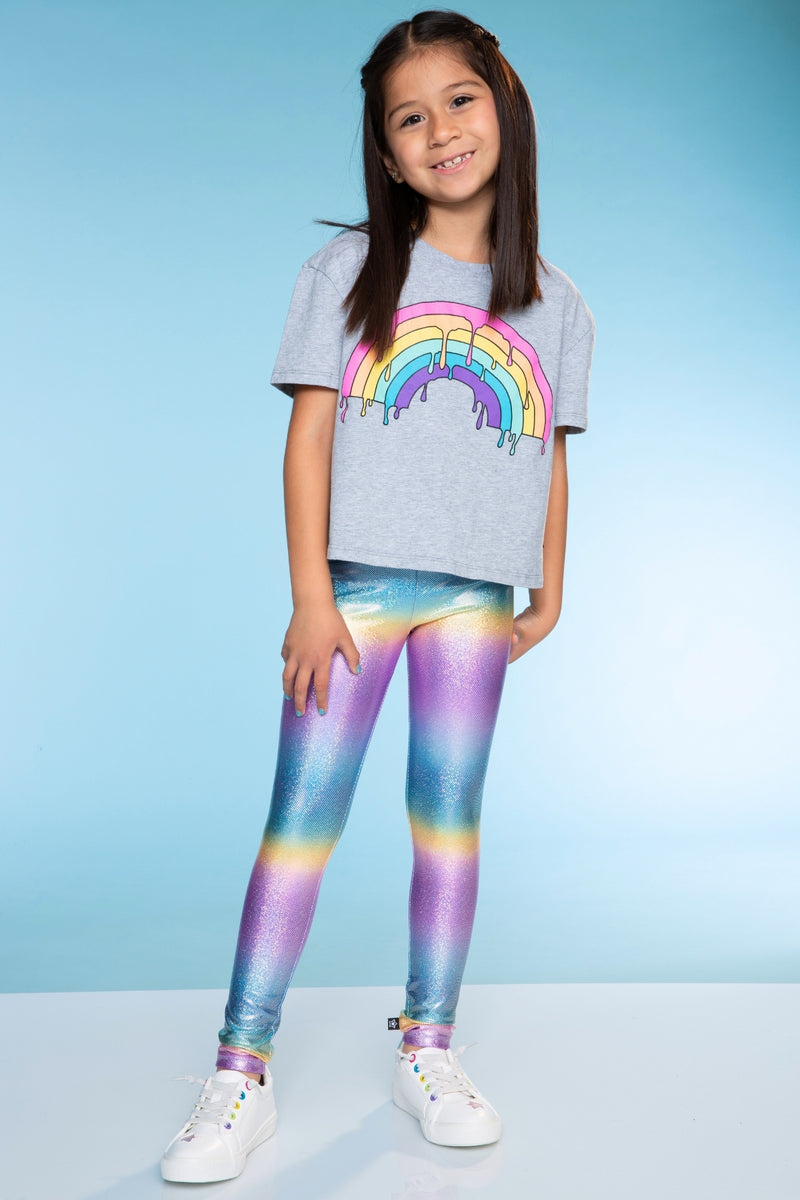 Glitter Foil High Shine Legging