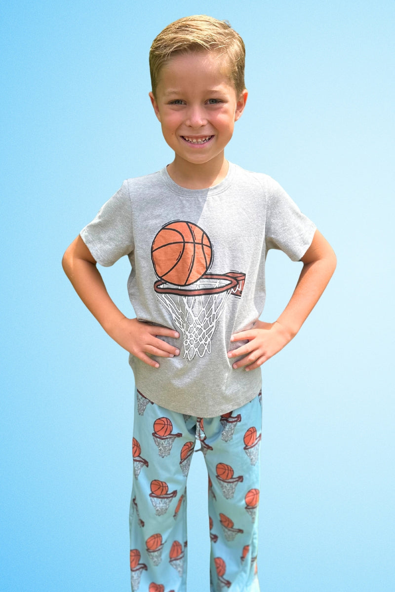 Triblend Graphic Tee & Simply Soft Karate Pant