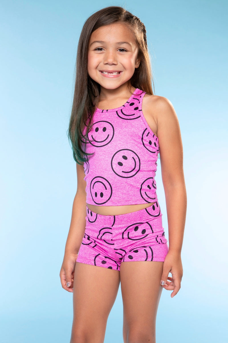 Simply Soft Luxe Cropped Racerback Tank & Tumble Short