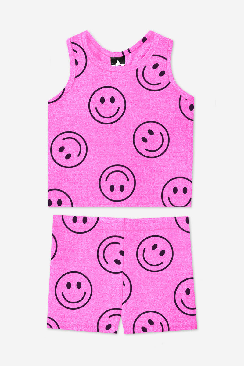 Simply Soft Luxe Cropped Racerback Tank & Tumble Short