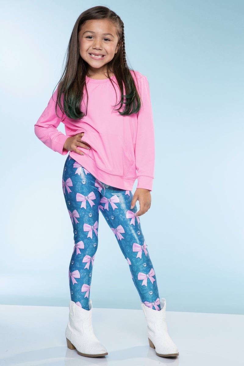 Glitter Foil High Shine Legging