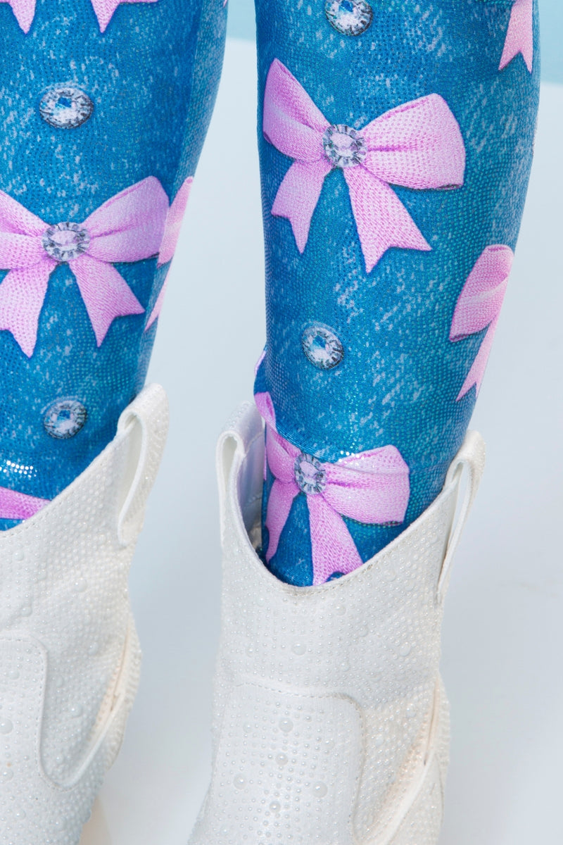Glitter Foil High Shine Legging