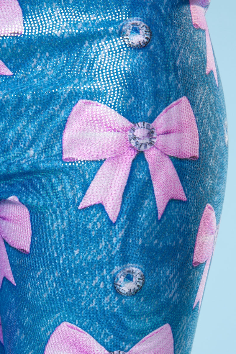 Glitter Foil High Shine Legging