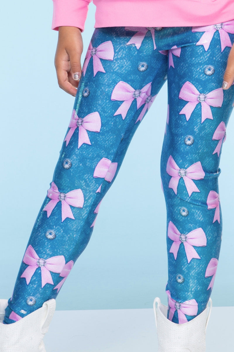 Glitter Foil High Shine Legging