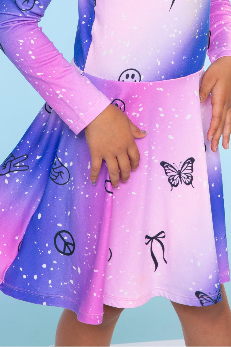 Simply Soft Long Sleeve Skater Dress