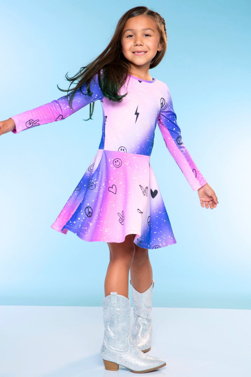 Simply Soft Long Sleeve Skater Dress