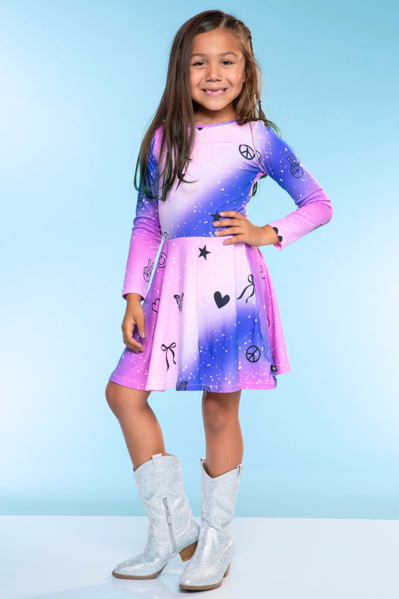 Simply Soft Long Sleeve Skater Dress