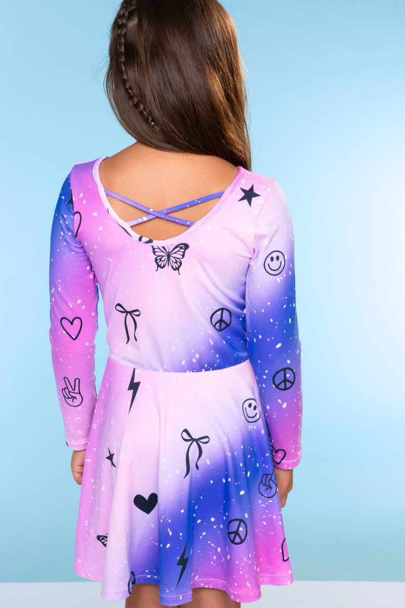 Simply Soft Long Sleeve Skater Dress