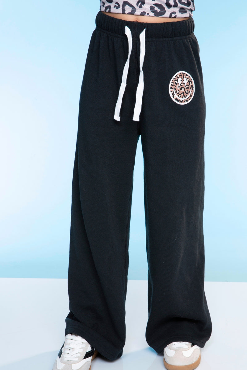 French Terry Luxe Wide Leg Sweatpant